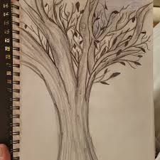 Tree drawing in notebook